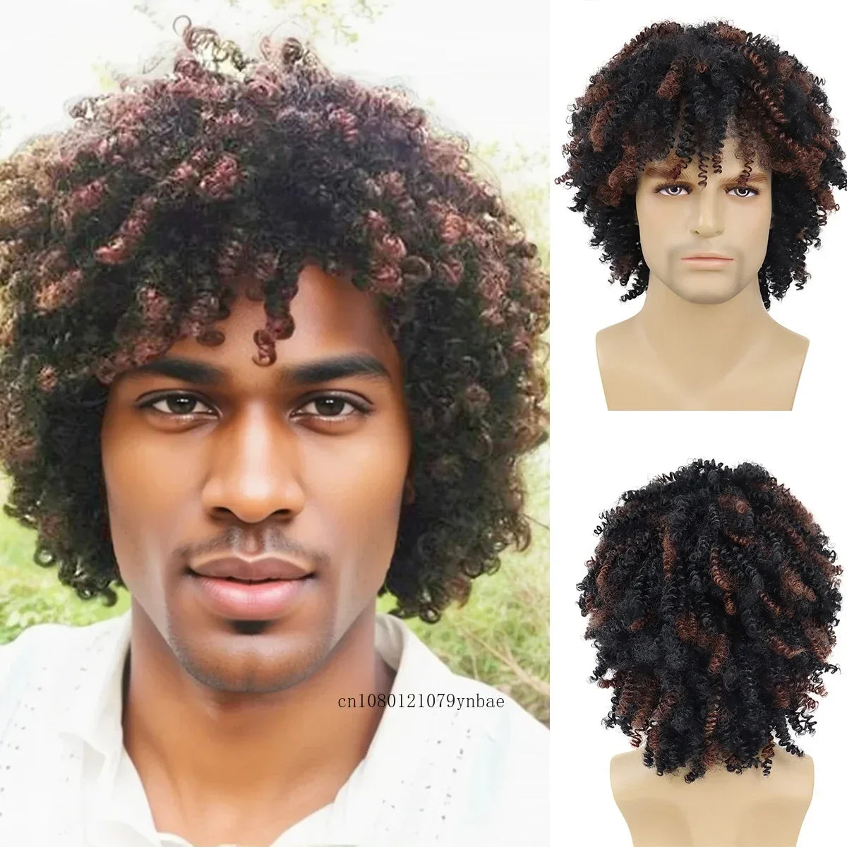 Parruque Afro homme
