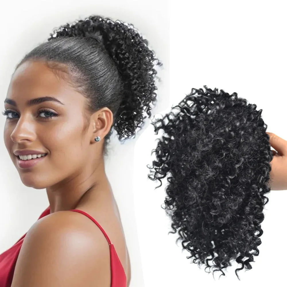 Perruque Chignon Afro
