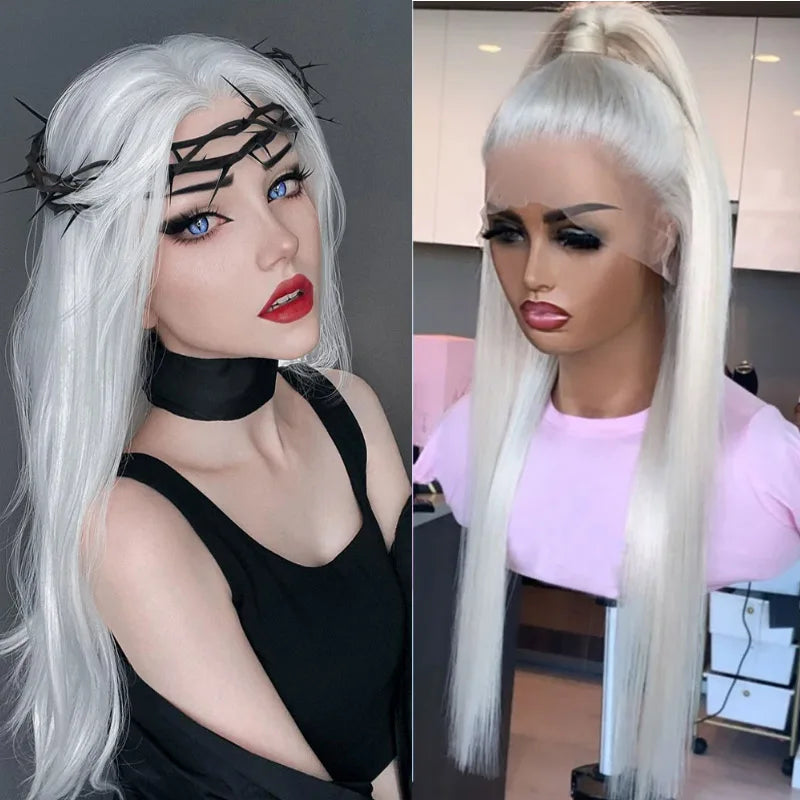 Perruque blanche neige