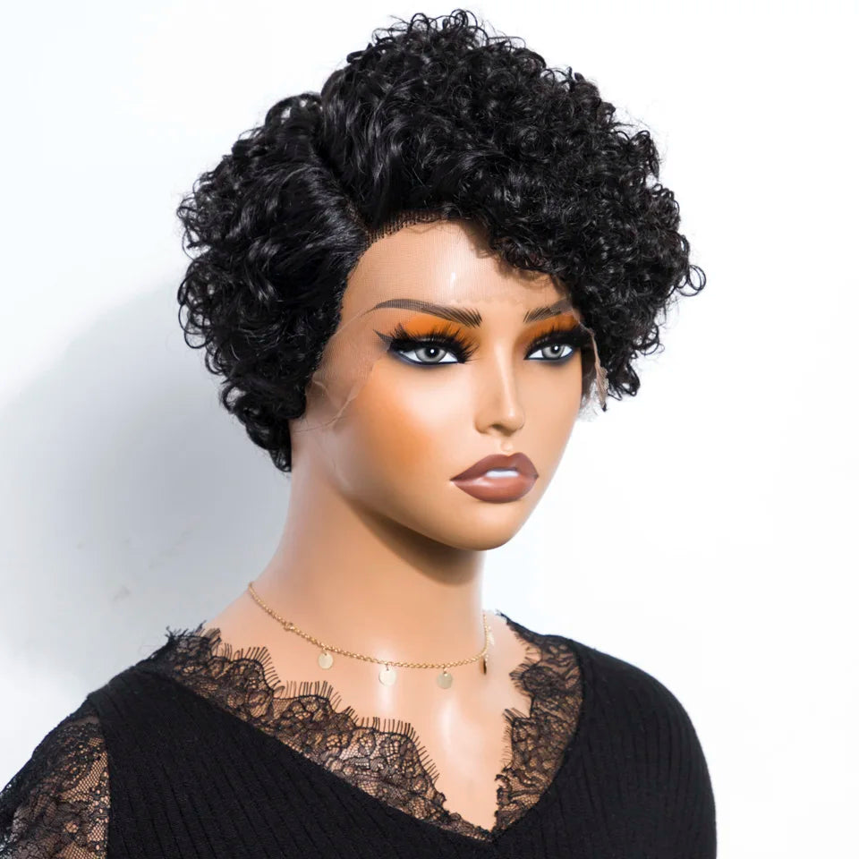 Perruque 100 % cheveux naturels  Sans colle  brésiliens