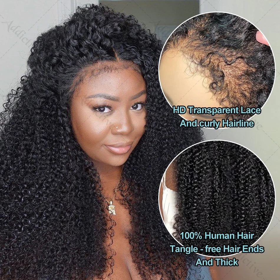 Perruque afro naturelle longue