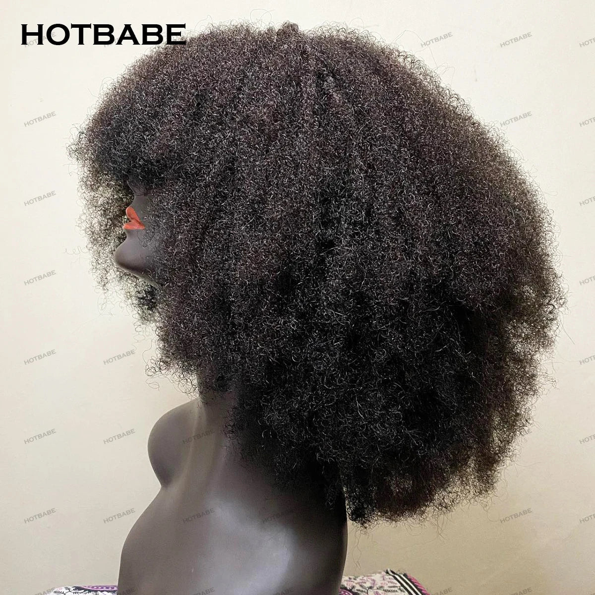 400 Density Afro Kinky Curly Glueless Human Hair Wigs 13×6 HD Lace Frontal Wig 13×4/360 HD Transparent Lace PrePlucked For Women