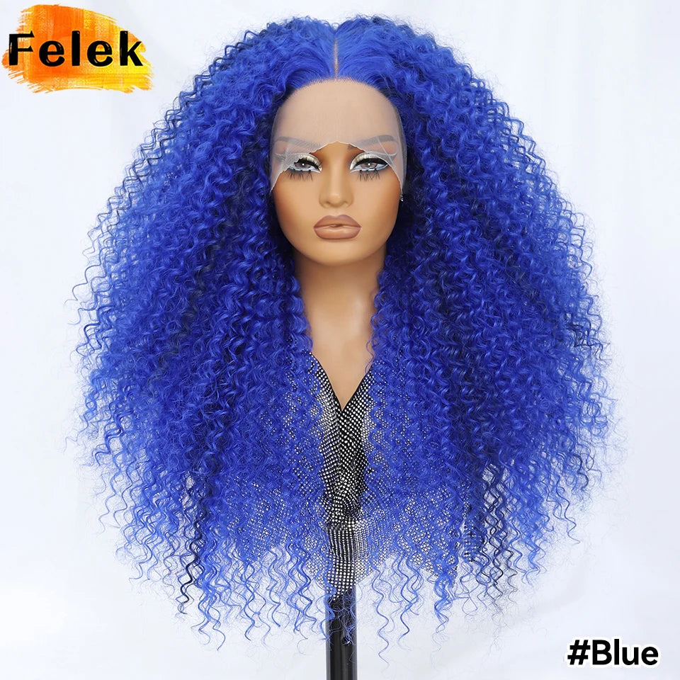 Perruque Afro Chatain