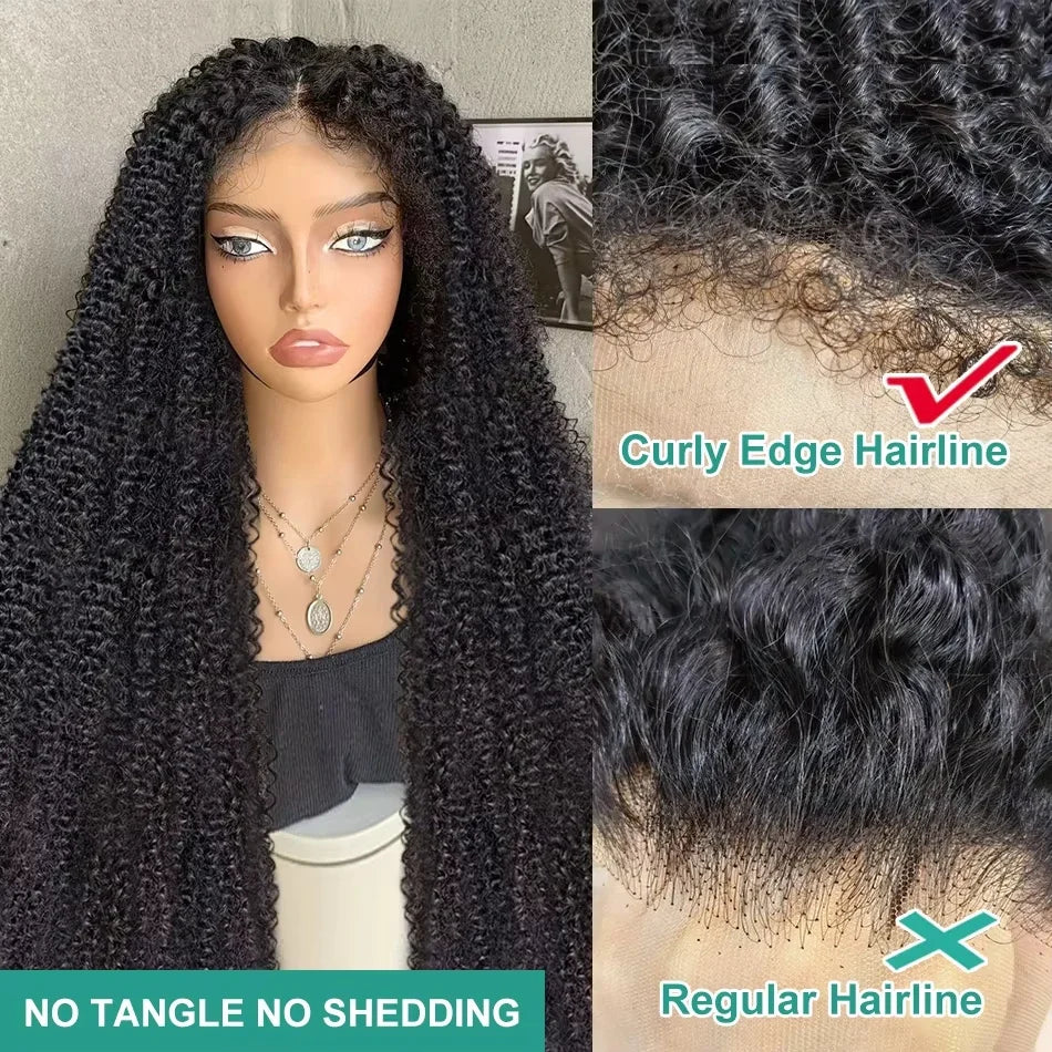 Perruque afro naturelle longue