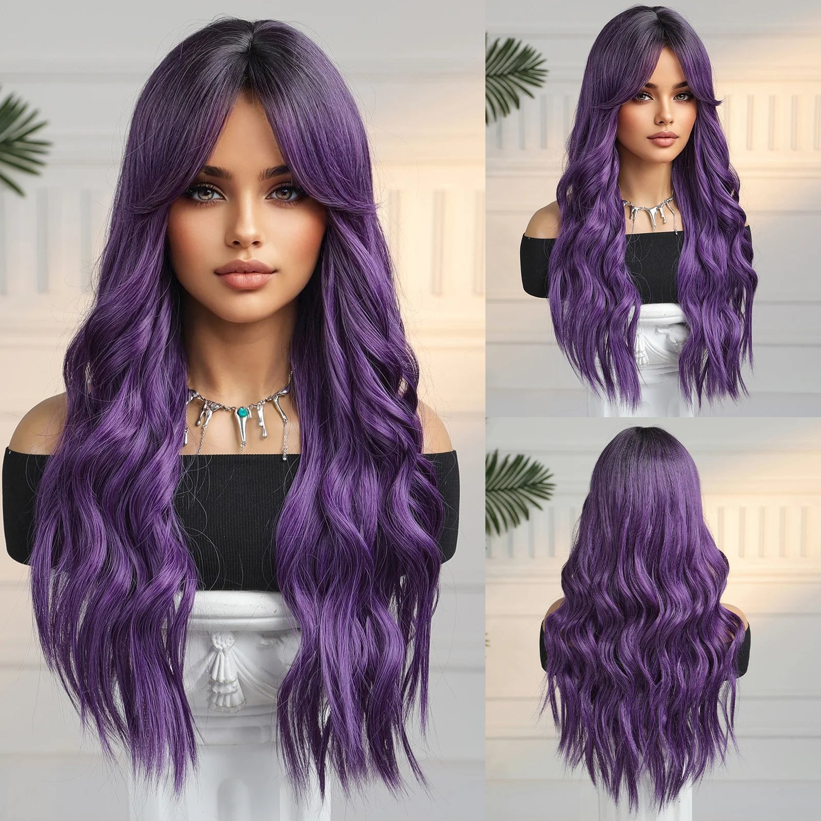 perruque blanche femme