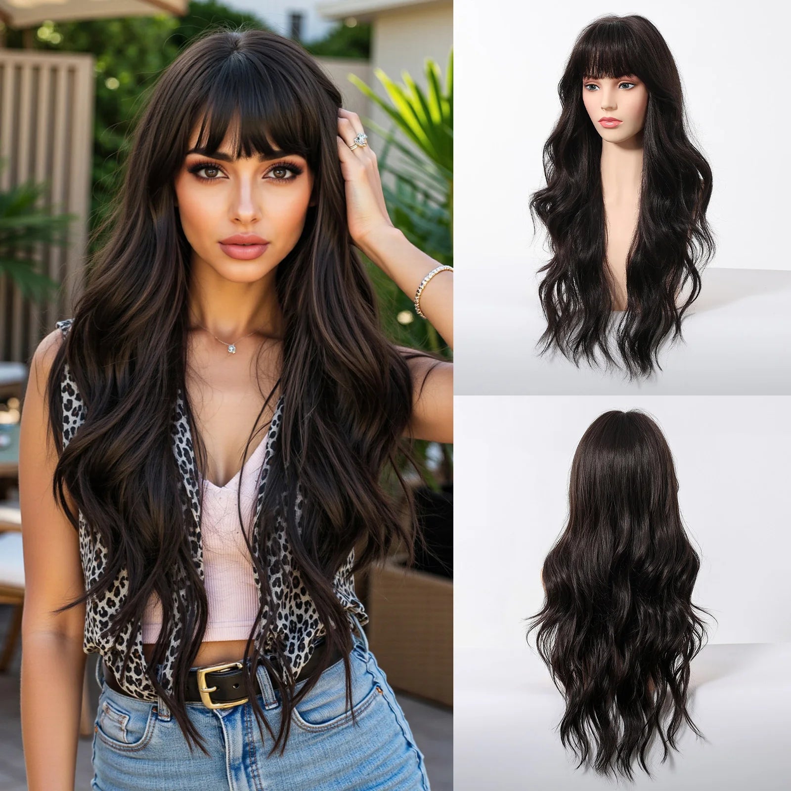 perruque blanche femme