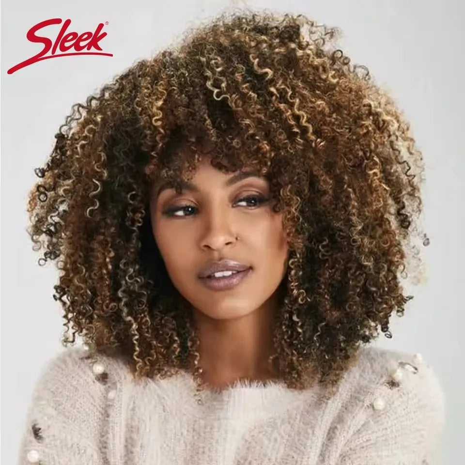 Perruque afro cheveux humain
