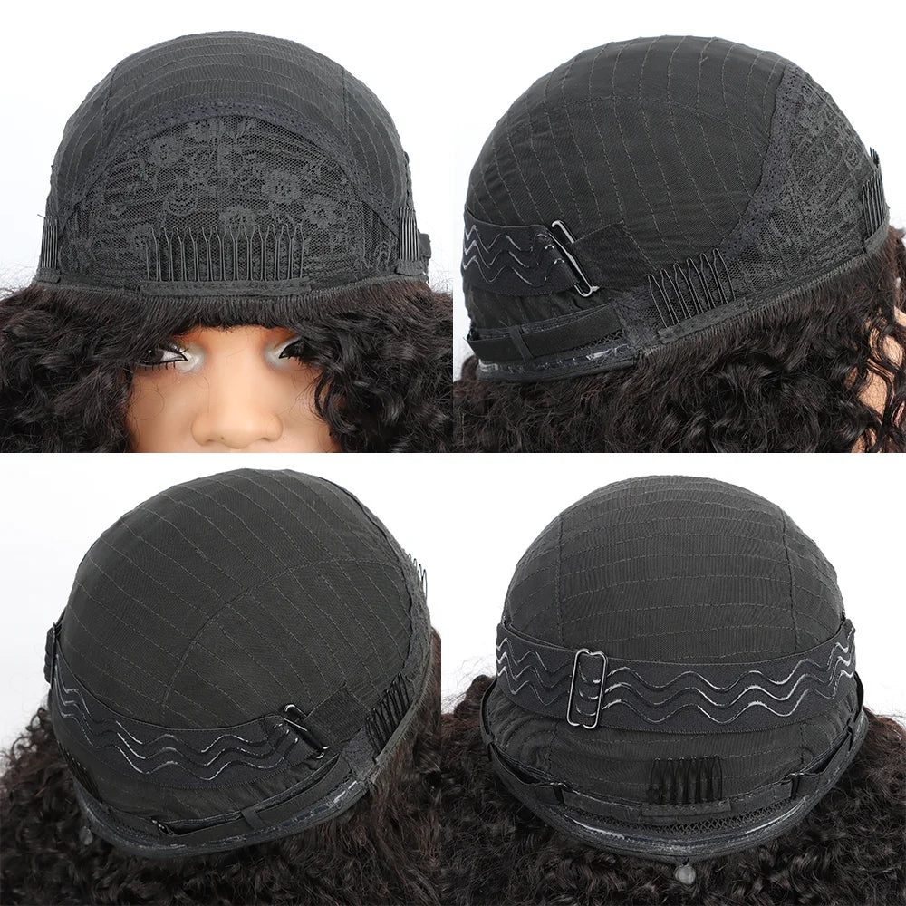 perruque afro naturelle courte