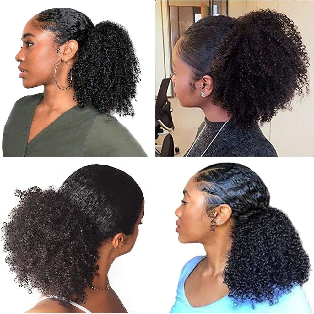 Perruque Chignon Afro