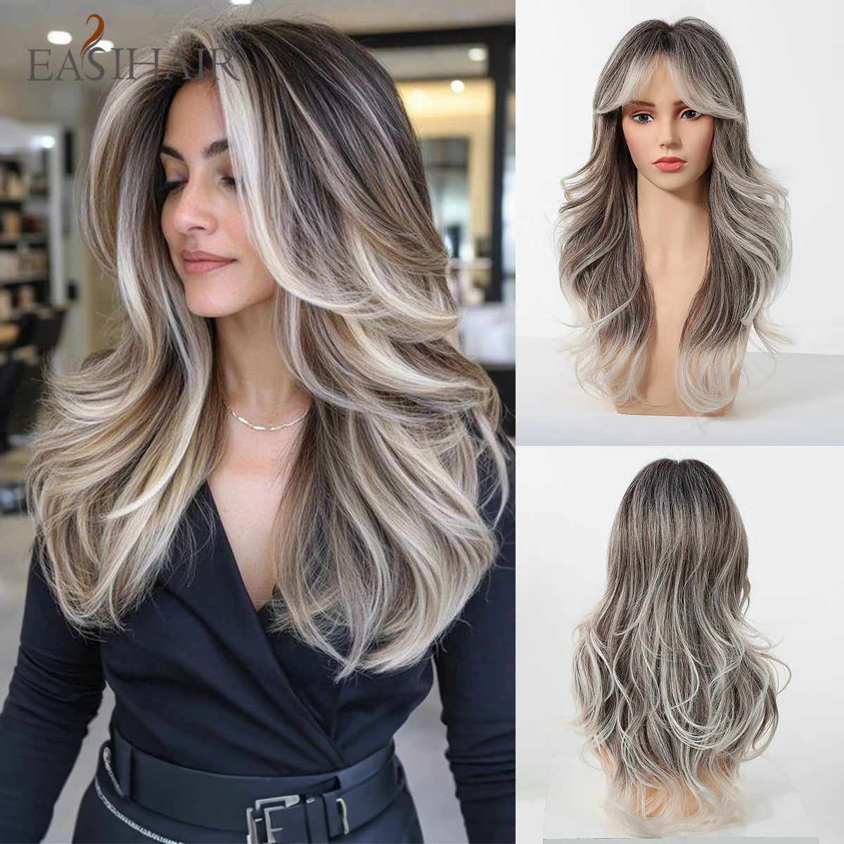 perruque blanche femme