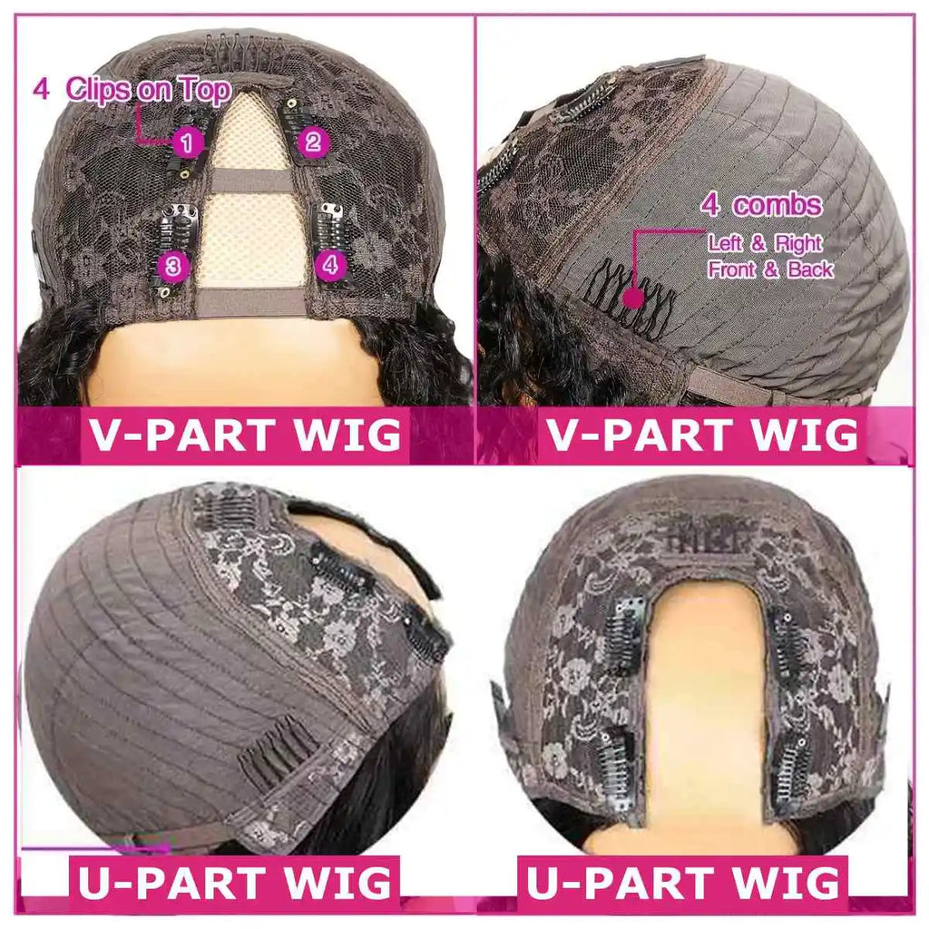 Perruque afro naturelle courte