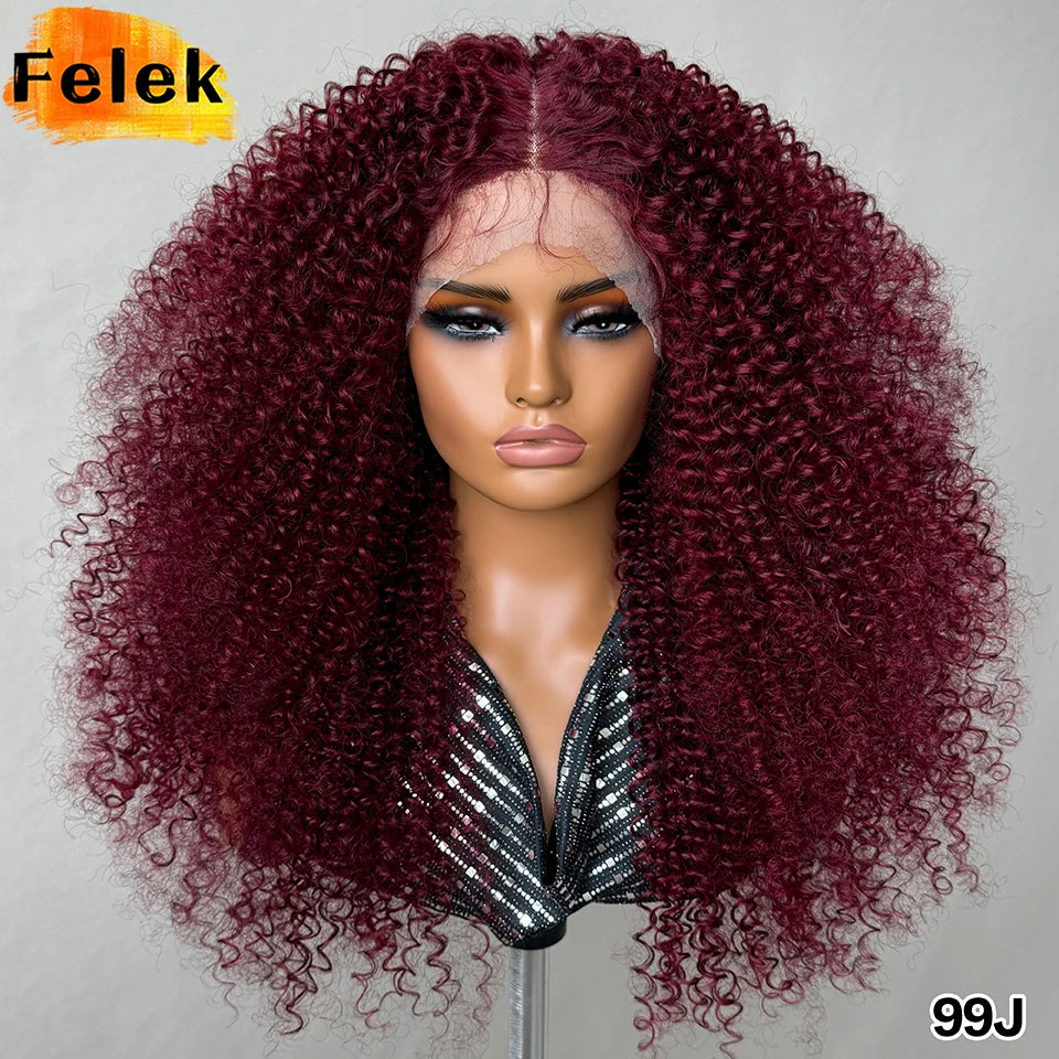 Perruque Afro Chatain