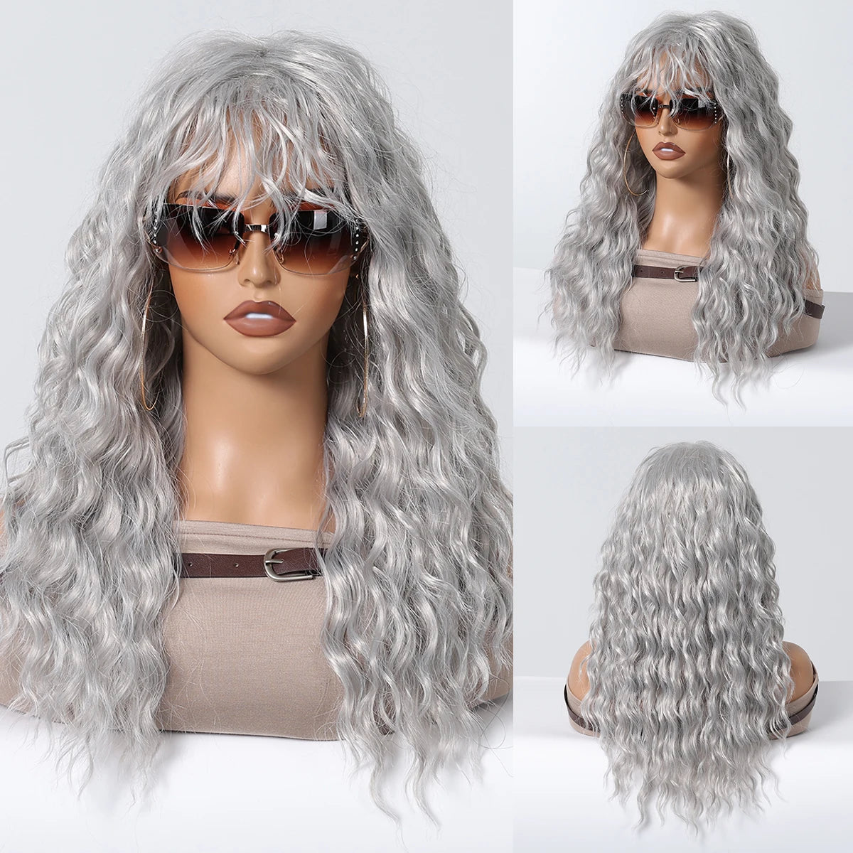 perruque blanche femme